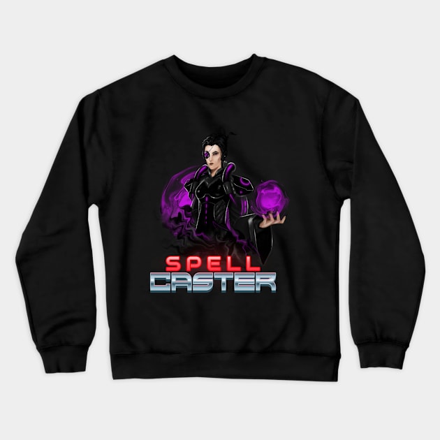 Spell Caster Crewneck Sweatshirt by Dosiferon